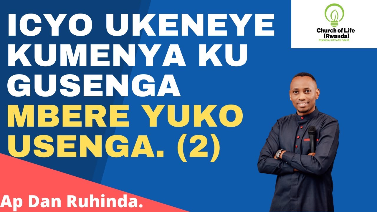 Icyo ukeneye kumenya ku gusenga mbere yuko usenga (igice cya 2)