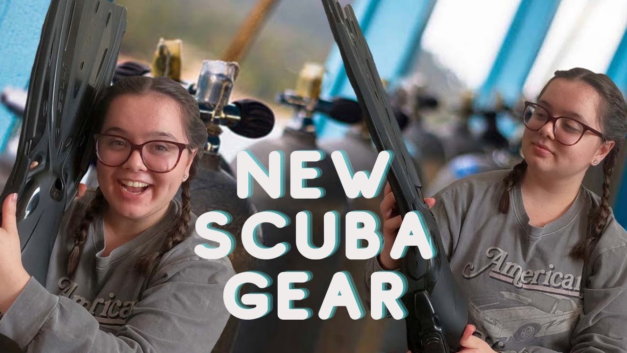 Opening my NEW Scuba gear!!