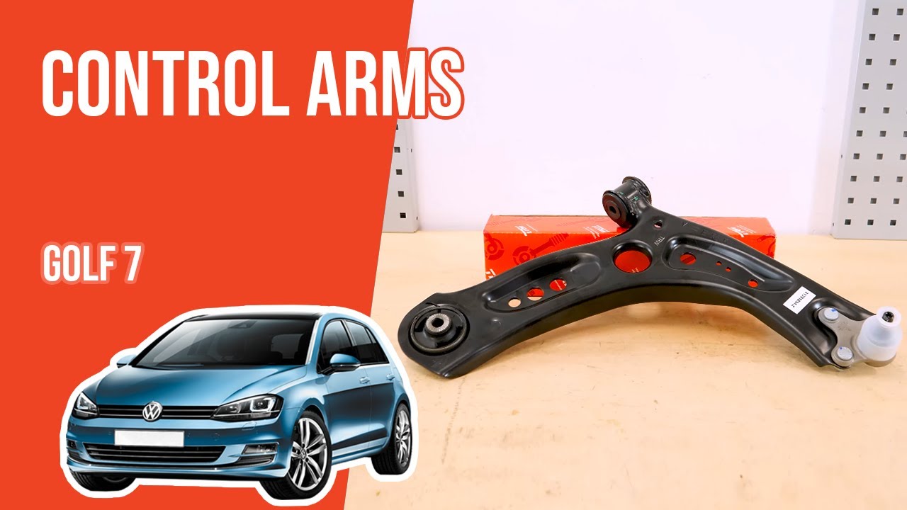 How to replace the control arms Golf mk7 🚗