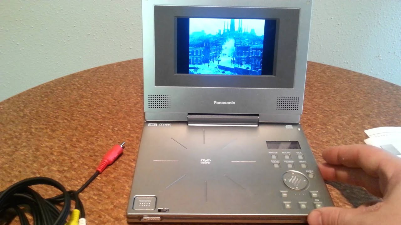 Panasonic Portable DVD Player DVD-LV55