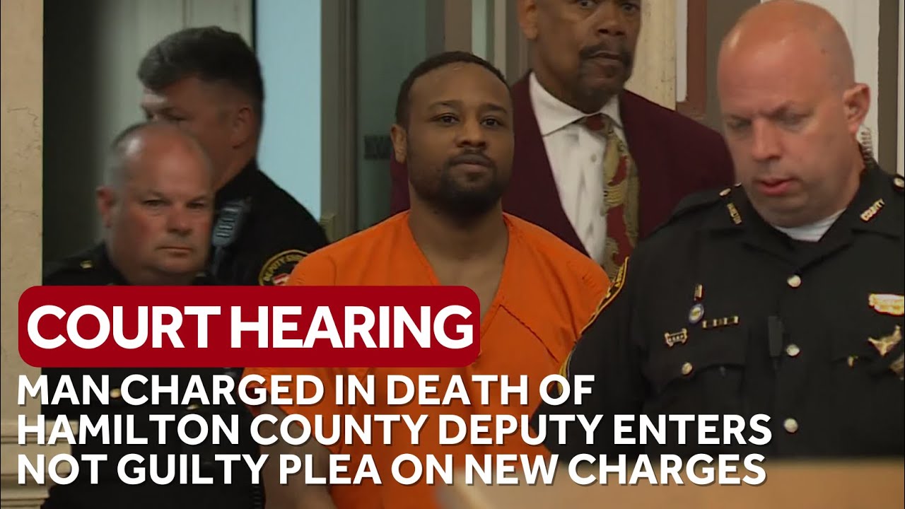 FULL HEARING: Rodney Hinton Jr. enters not guilty plea on new charges in death of deputy
