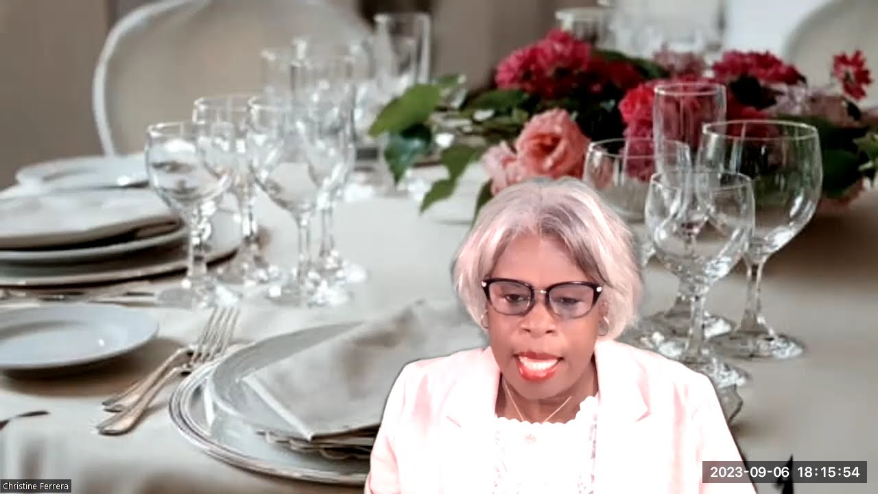 Welcome / Why Etiquette Matters &ndash; with Christine Ferrera