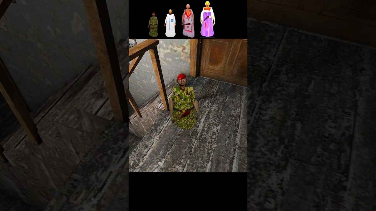 Granny army kasko rod Granny Small To Large 😂🤣 | Granny Grandpa Funny Trolling😂 #shorts