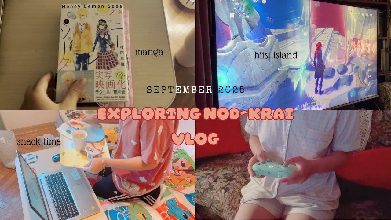 ꔫGaming vlogꔫ ナドクライ日記 🖱🧸原神アップデ進めながら日々を過ごす🍓 Genshin: Nod-Krai diaries -- Playing 6.0