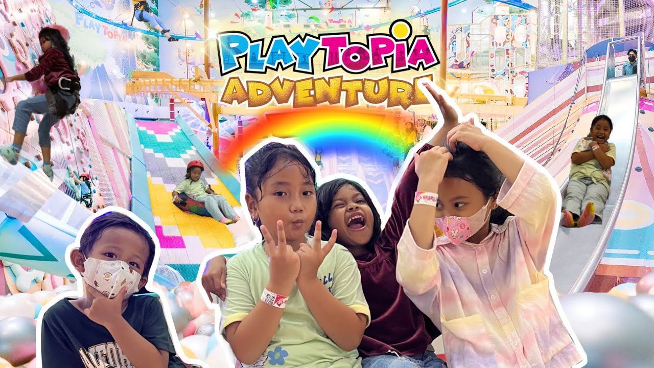 KESERUAN BERMAIN DI PLAYTOPIA ADVENTURE | Margo City Mall