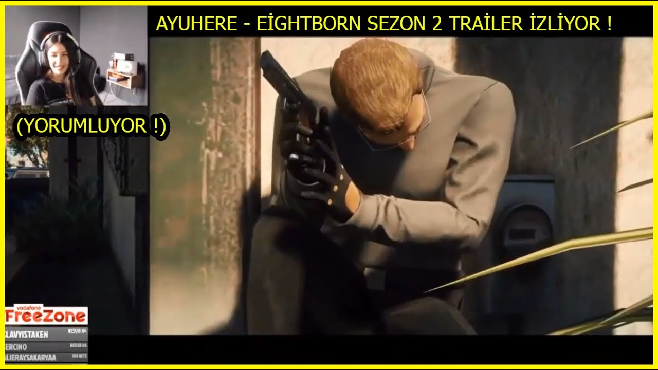 AYUHERE - EİGHTBORN SEZON 2 TRAİLER İZLİYOR ! (YORUMLUYOR)