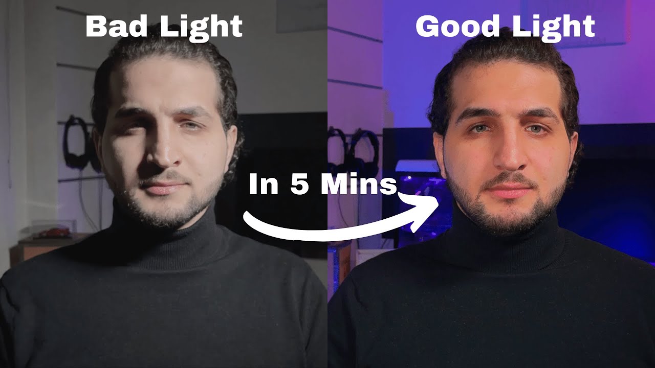 Youtube Video Lighting for Beginners- in 5 minutes