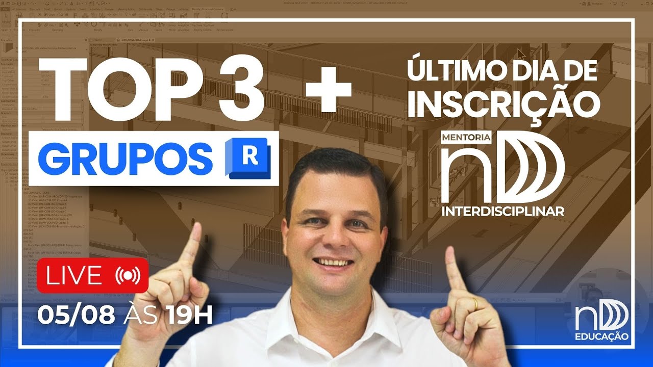3 vantagens dos Grupos no Revit - Aula Tutorial Completo