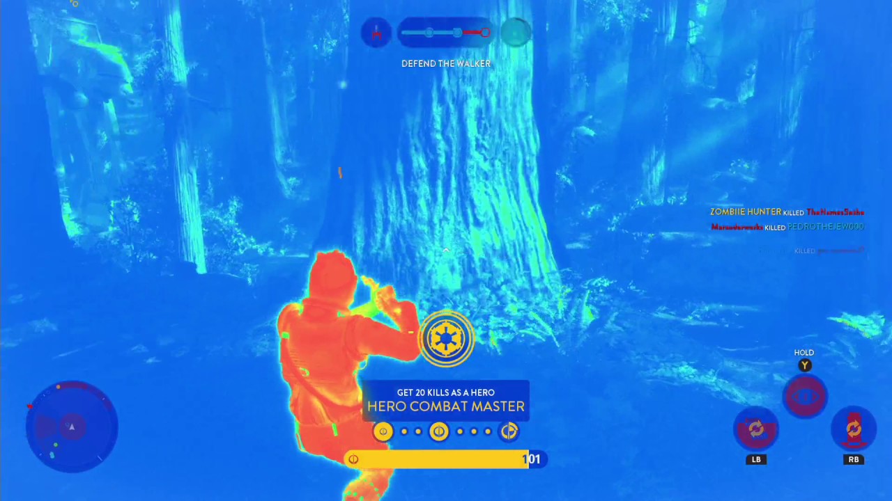Star Wars Battlefront: 250 Bossk killstreak! (My new best streak)