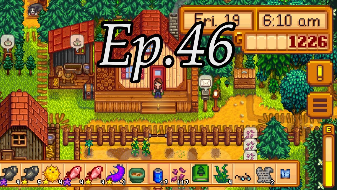 “Demetrius Aquatic Research and Strange Vibes” Stardew Valley: Wilcoms Farm S1 Ep.46