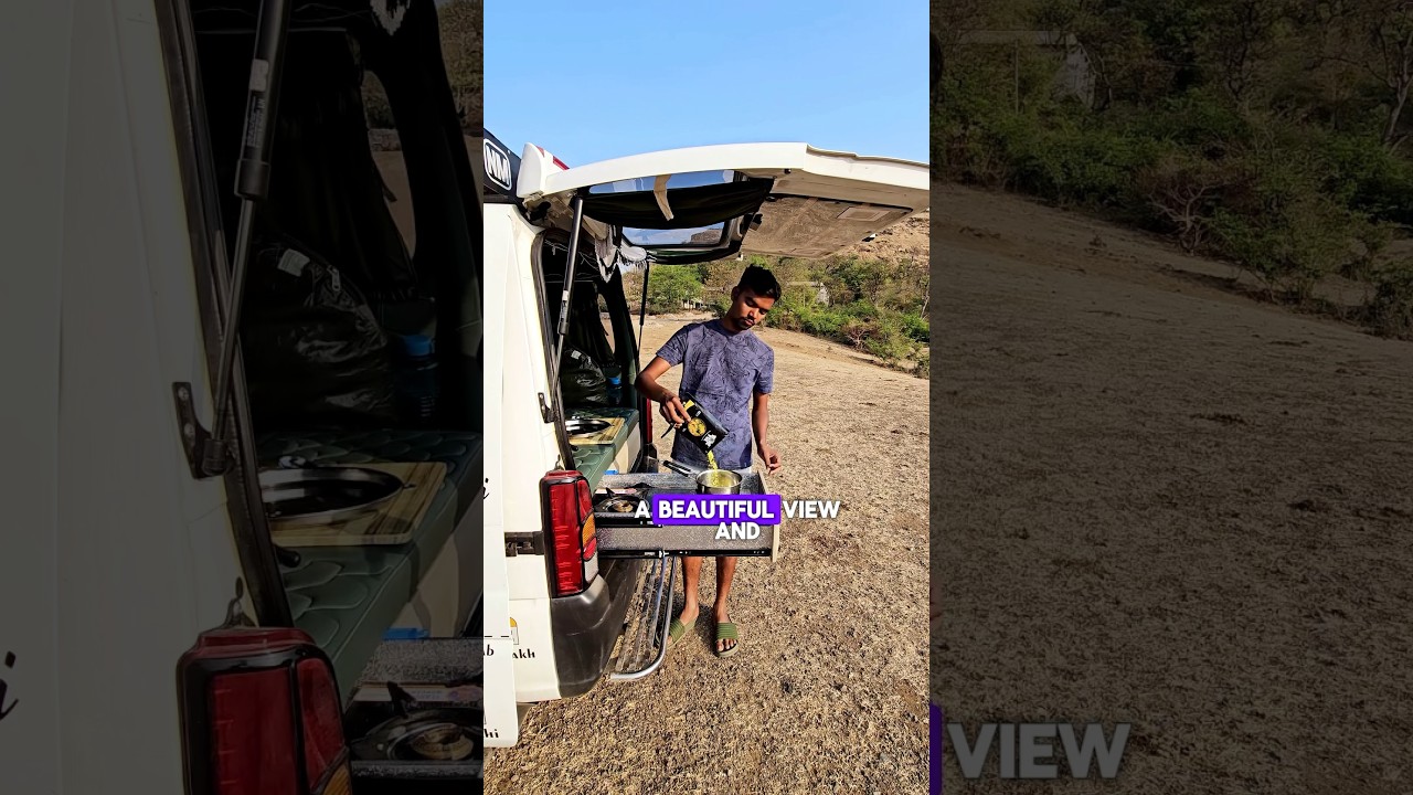 День 91, жизнь в моем фургоне 🇮🇳🚐 #жизньвване #жизньвване #жизньвванеиндии