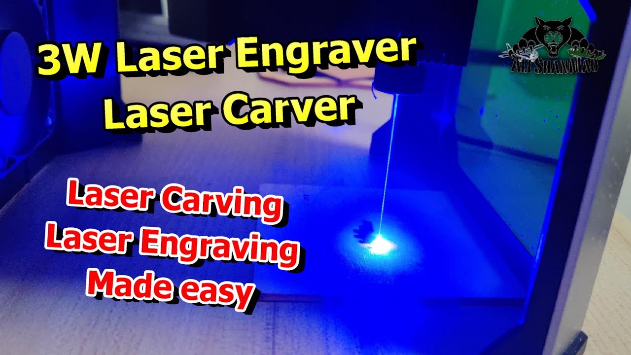Wainlux 3500mW Laser compact desktop Laser Engraver Laser Carver