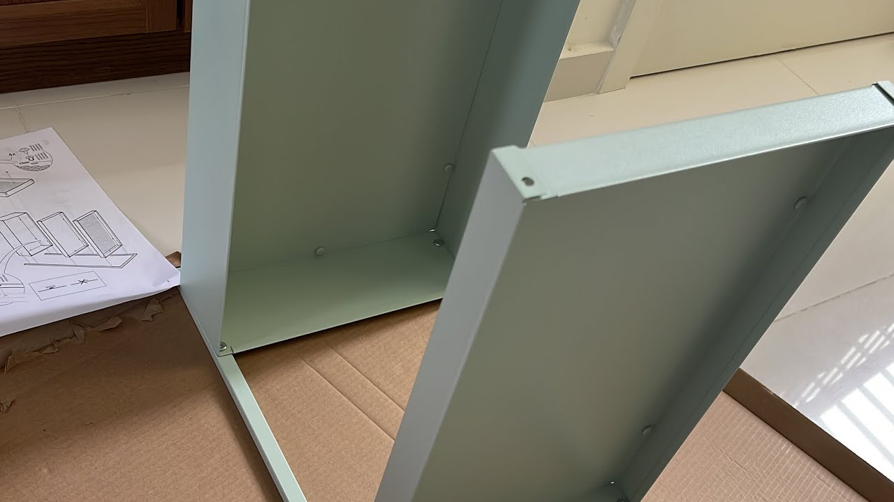 💡HOW TO assemble NISSAFORS TROLLEY IKEA (MINT) Perfect space organizer OR movable Side table
