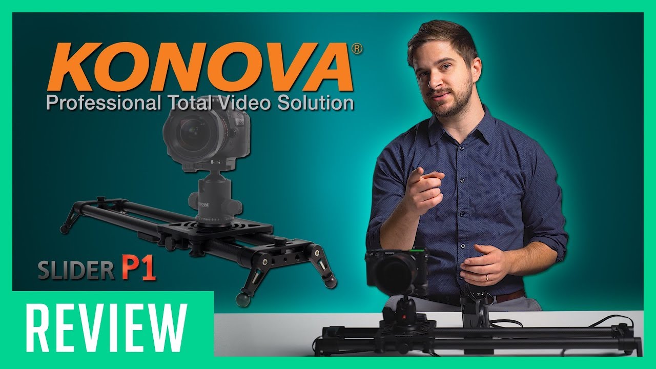 $135 Parallax Camera Slider | Konova P1 Carbon Camera Slider Review