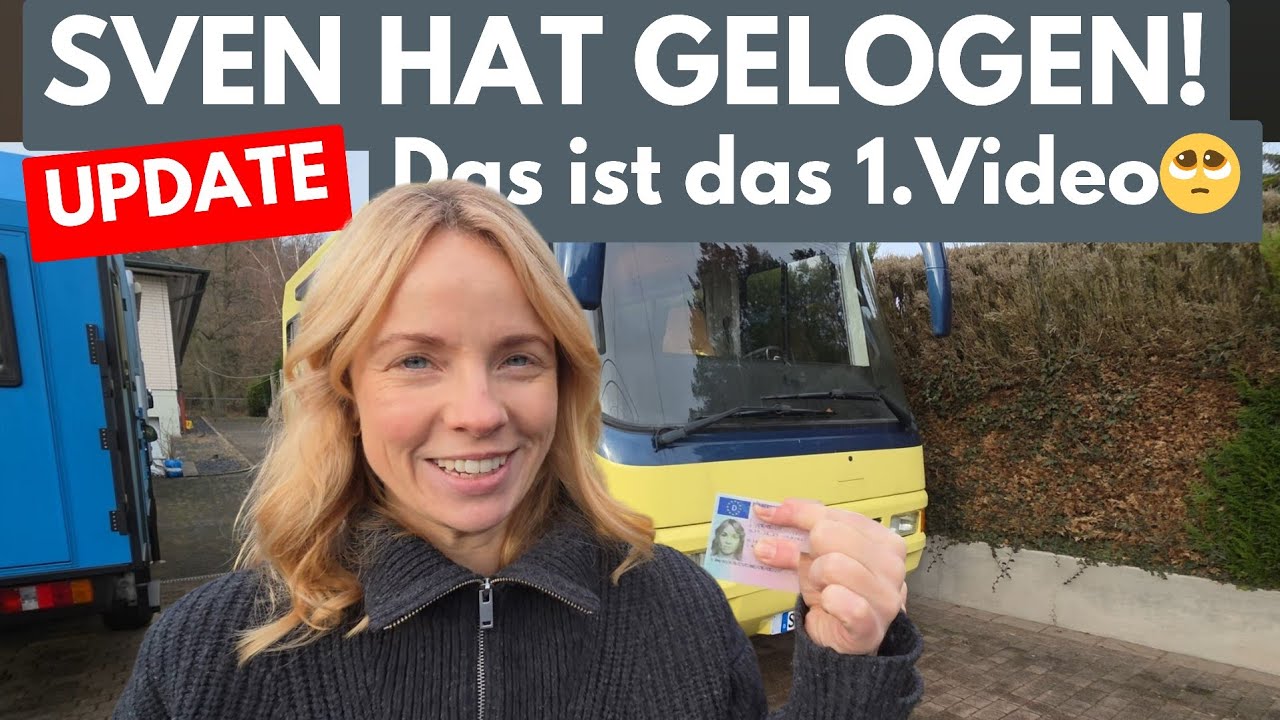 TRUCKBABY JEANNE UPDATE: Papa Sven hat gelogen. Das wirklich 1. LKW Fahrvideo. Entschuldigung 😢