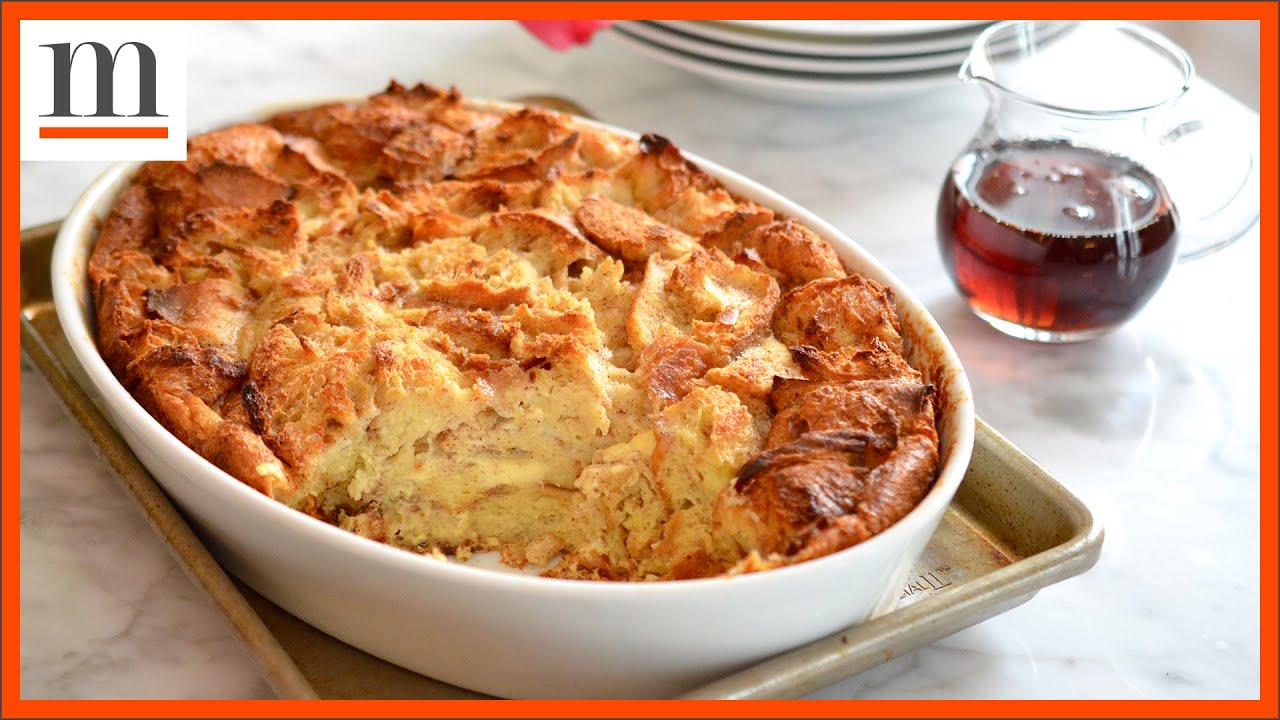 Triple French Bread Pudding - Cooking with Marc J. Sievers