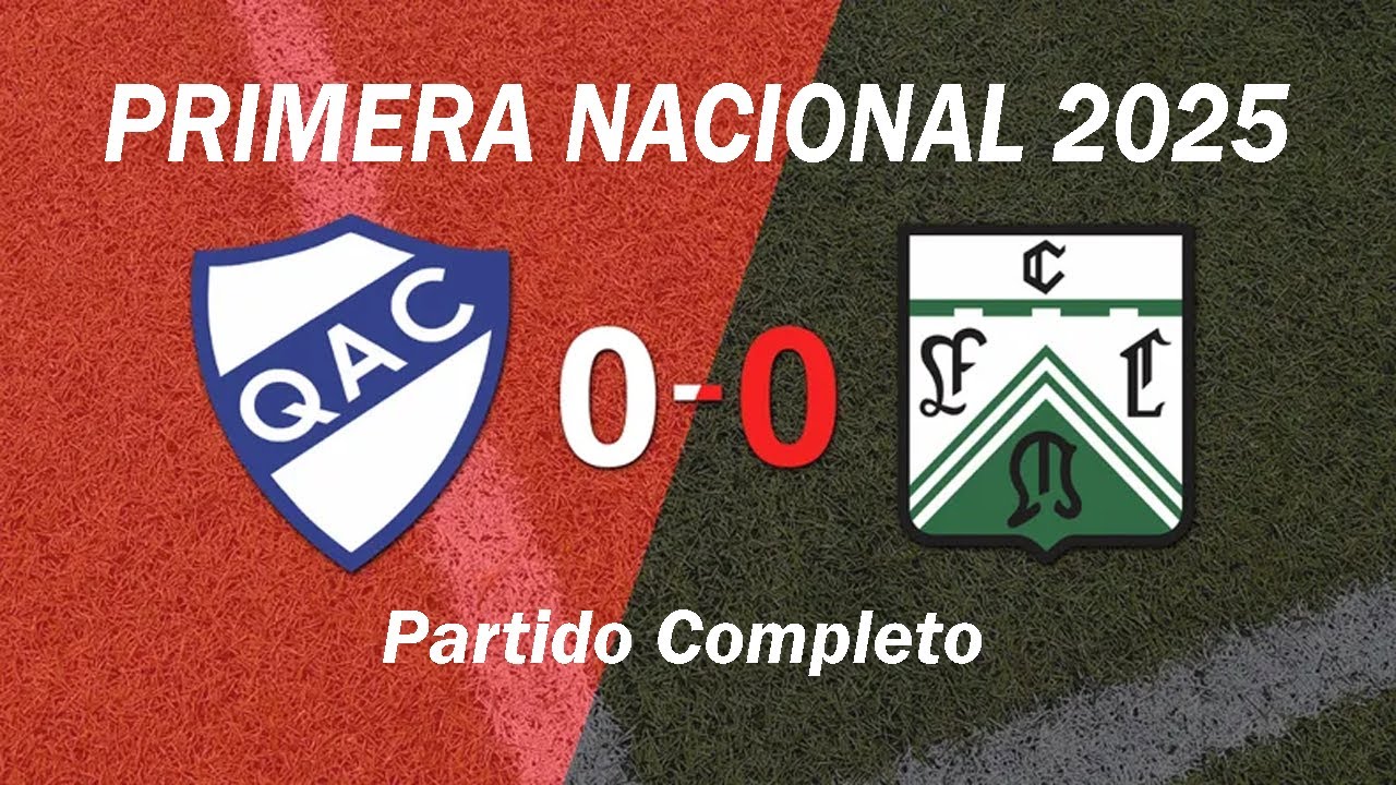 Quilmes vs. Ferro | Primera Nacional 2025 Zona A Fecha 30.