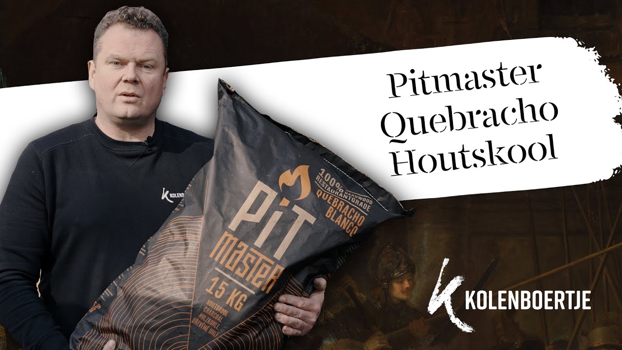 Pitmaster Quebracho houtskool bij Kolenboertje