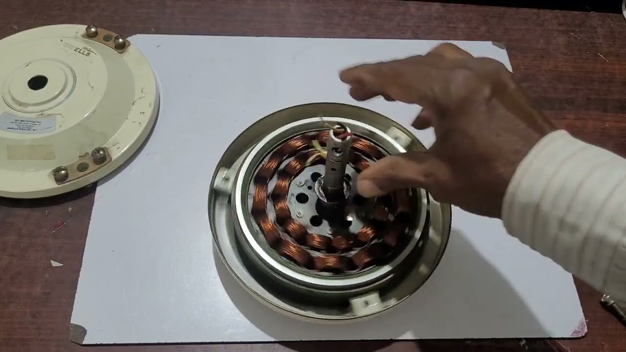 Fan repairing easily at home