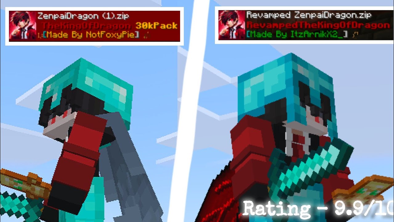 I Revamped @ZenpieDragon  30k Pack..... For Minecraft and Pojavlauncher | @ZenpieDragon