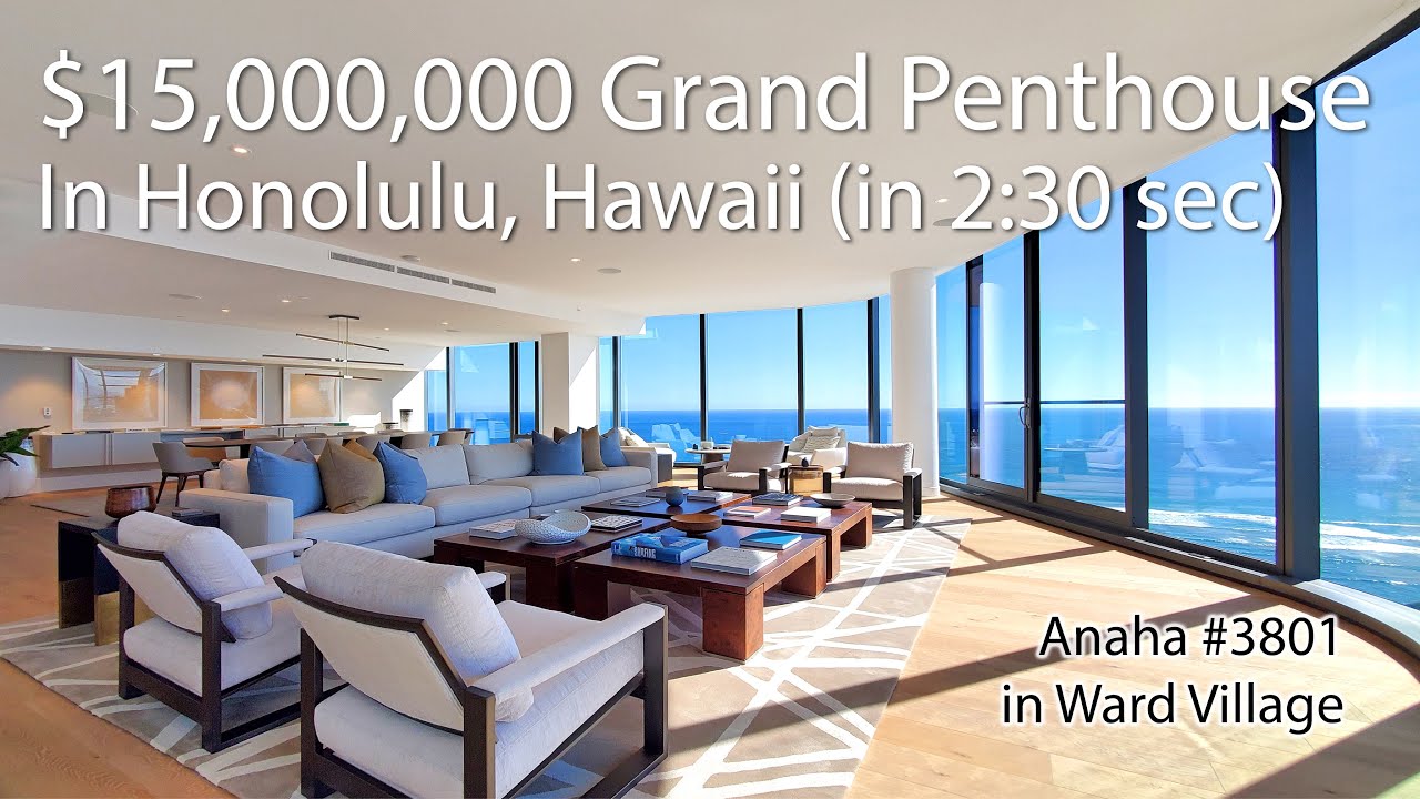 Anaha's $15,000,000 Grand Penthouse in under 