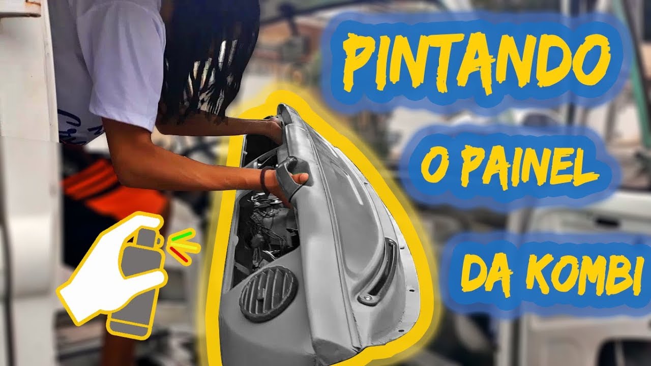 Pintando o Painel da KOMBI | Alternativa Felicidade
