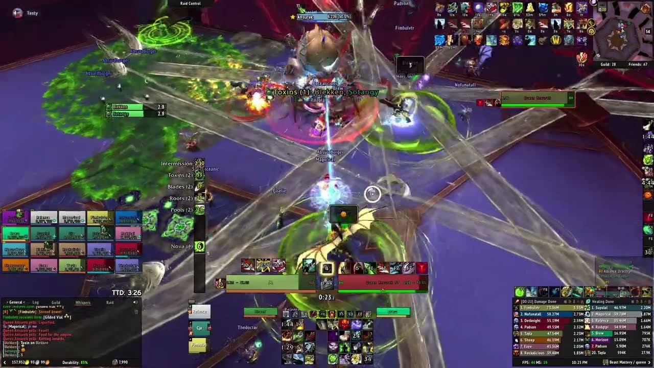 Myth vs Queen Ansurek - BM Hunter PoV