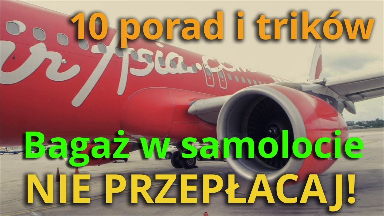 Bagaż w samolocie - nie przepłacaj! 10 trików jak przewozić sprzęt foto / video (Mavic, Phantom)