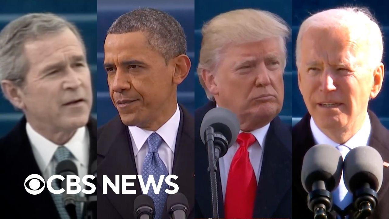From the archives: Inauguration speeches by Bush, Obama, Trump and Biden