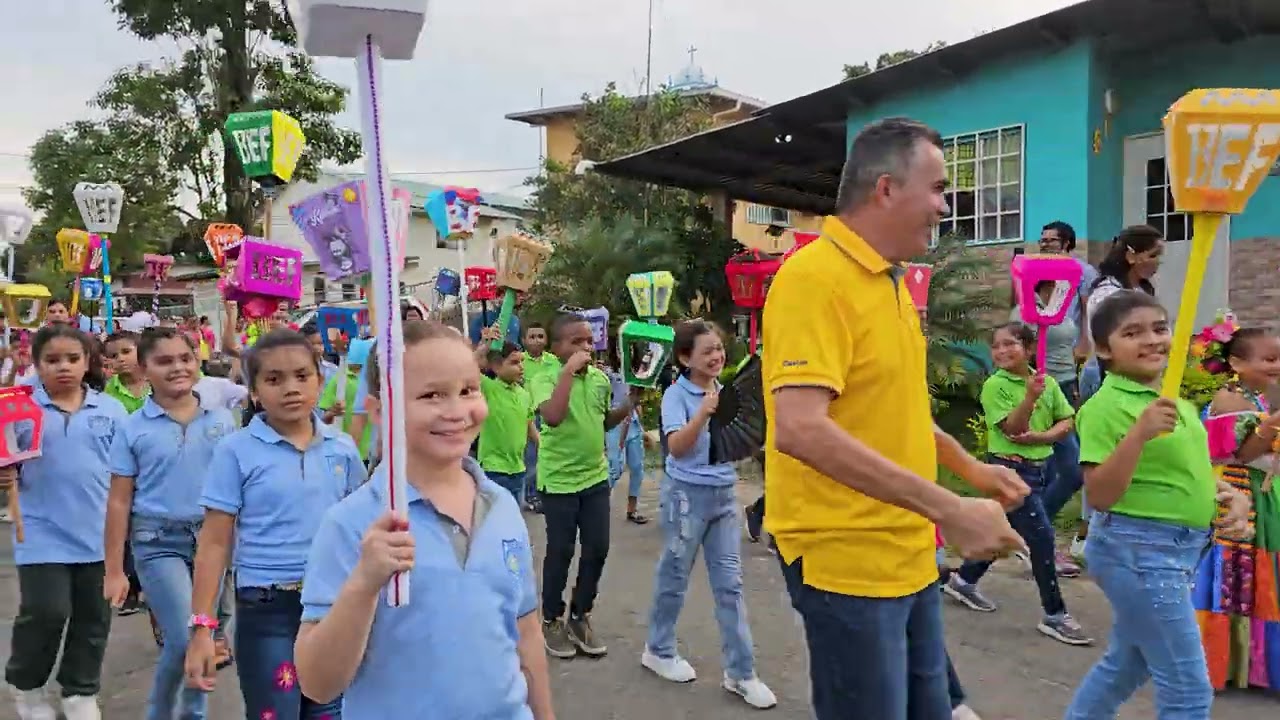 Fiesta. Escuela Bilingüe Berta Elida Fernández - Banda C.E.B.G. Rafael Maduro G.