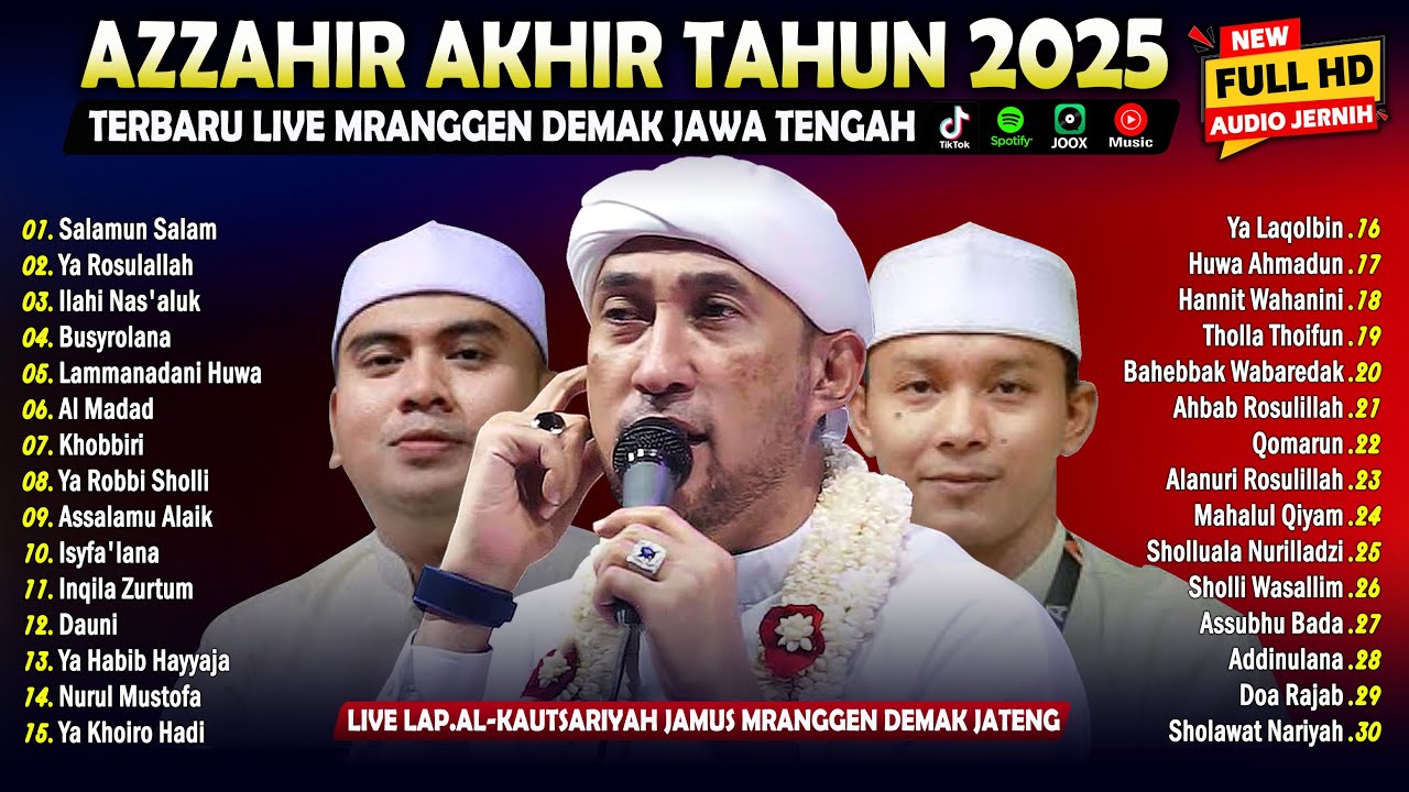AZZAHIR TERBARU AKHIR TAHUN 2025 FULL ALBUM PILIHAN
