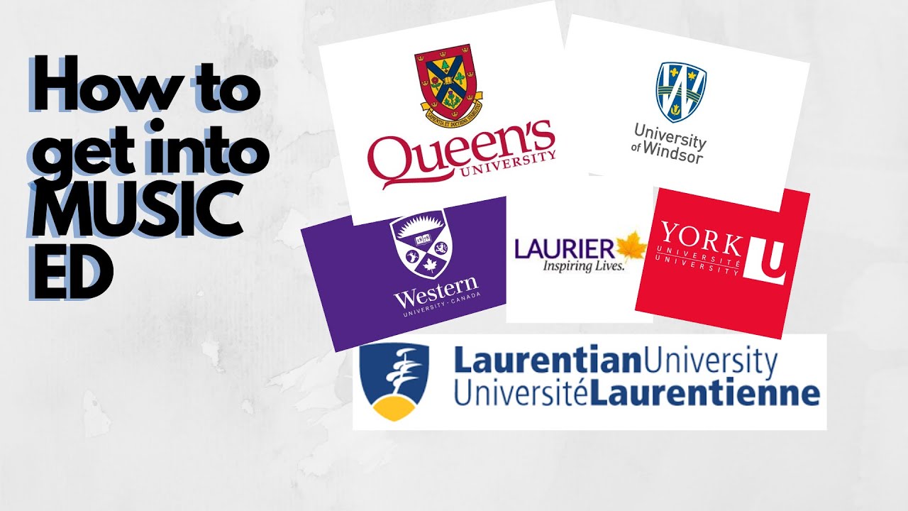 How to get into MUSIC ED | Ontario, Canada