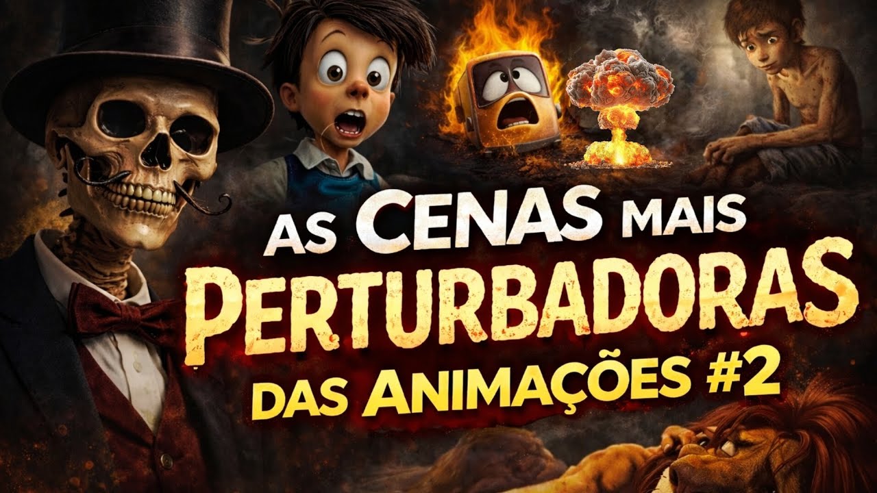 As Cenas mais PERTUBADORAS das ANIMAÇÕES #2