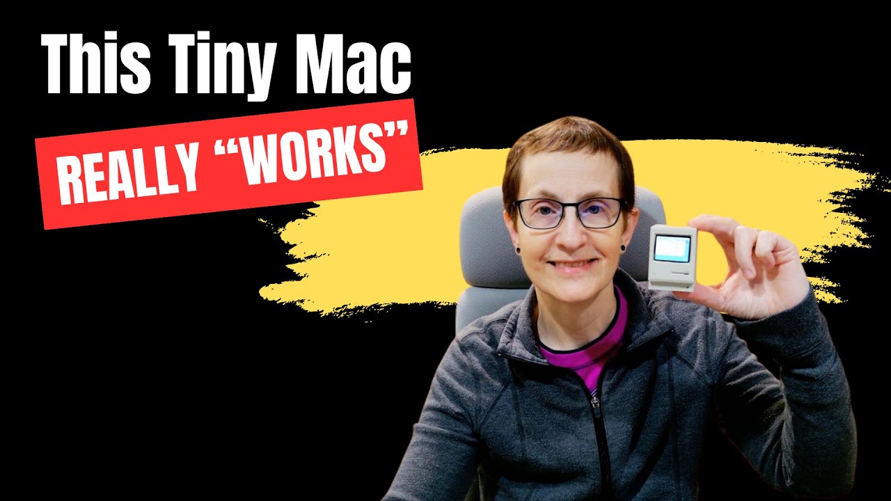 Is This The Cutest Mac Ever? pico-mac-nano Retro Computer Tour