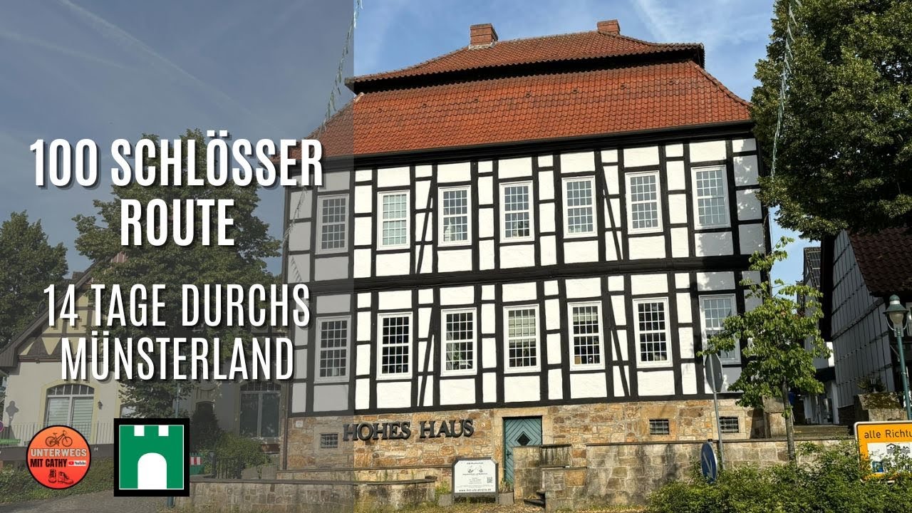 🚴🏻‍♀️⛺️Endspurt und Rückfahrt Deutsche Bahn, 100-Schlösser-Route, Radreise, Bikepacking #14 4K