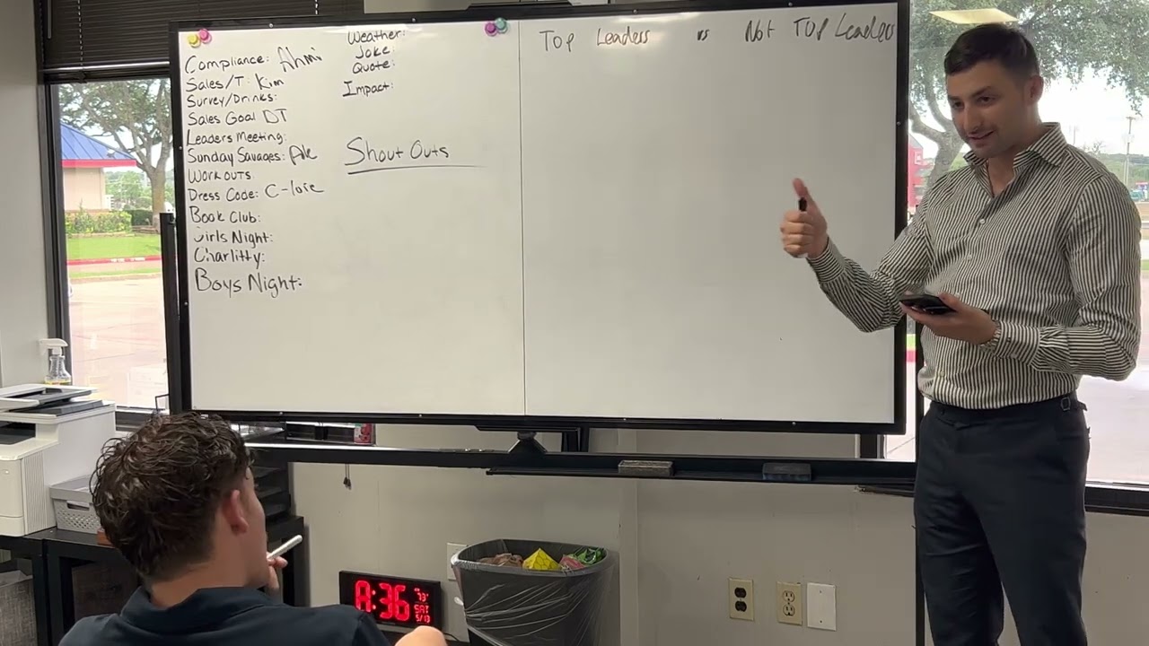 Top leaders vs. Not Top Leaders - Richard - LV2 Meeting