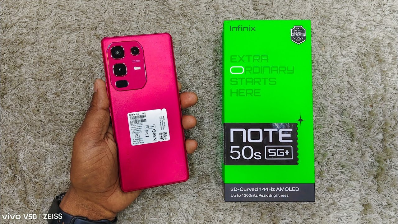 Infinix Note 50s 5G+ Unboxing Video / First Look & Review 🔥 #unboxing #infinix