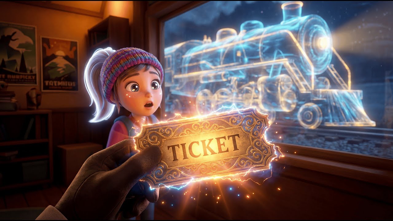 Поезд лунного света 🚂✨ Волшебный билет в Город Мечты | Полный 3D анимационный фильм для детей