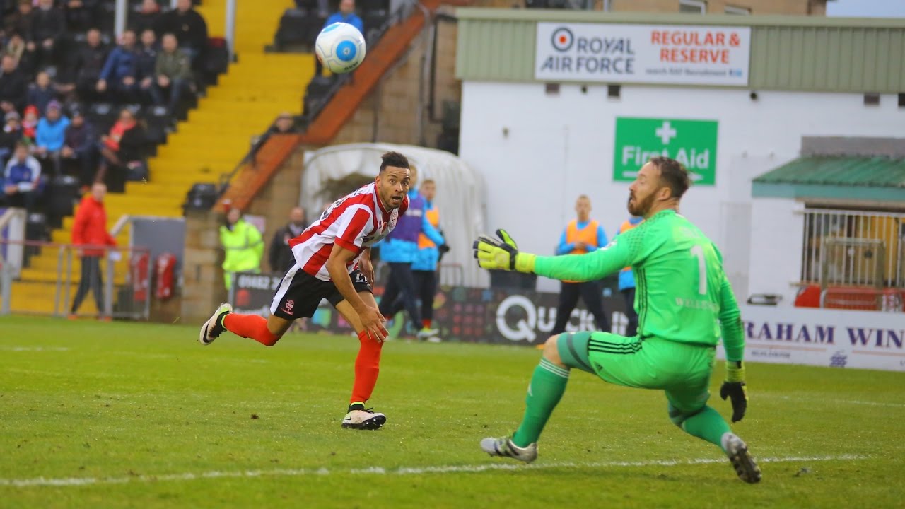 Lincoln City 3 Aldershot Town 3 (2016/17) - Goals