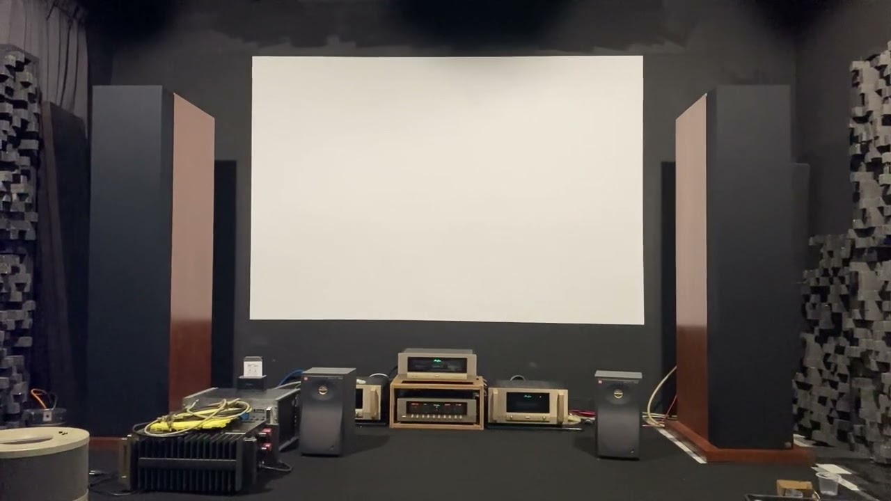 Fully digital active 4-ways crossover DUNTECH Sovereign 2001 with Accuphase DF45+PX650+M6000