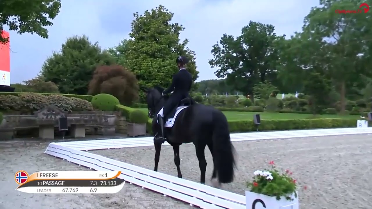 Total Hope OLD and Isabel Freese in Grand Prix with 74.5%