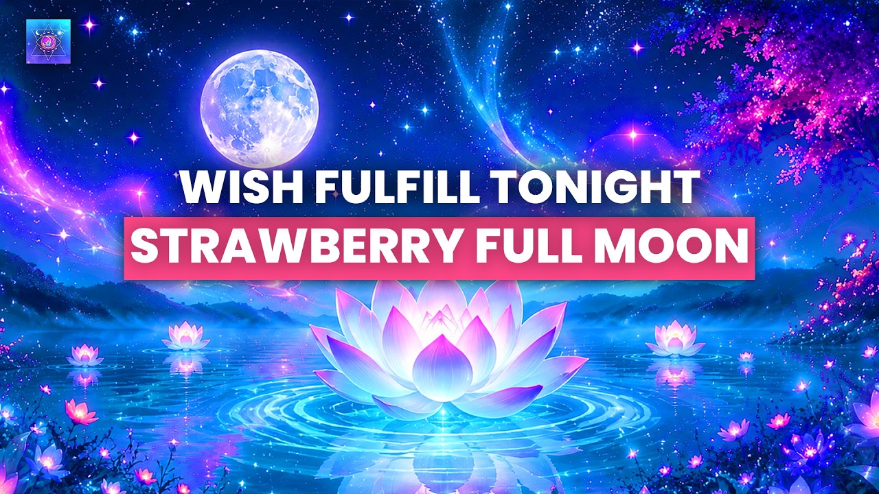 30th JUNE, 2026 🍓 Strawberry Full Moon Portal Opening 🍓 Wish Fulfilling Tonight