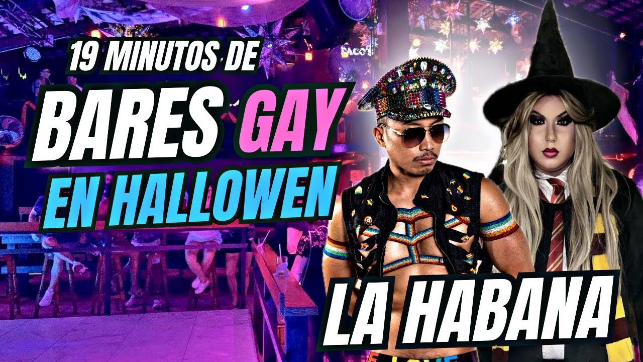 КАКОЙ ПРЕДСТАВЛЯЕТ СОБОЙ ГЕЙ-БАР НА КУБЕ В НОЧЬ ХЭЛЛОУИНА 🏳️‍🌈