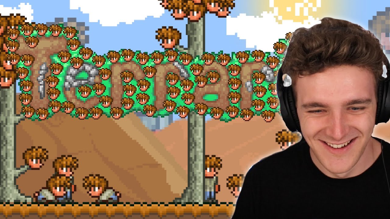 Terraria but everything is the guide.... Meme Review