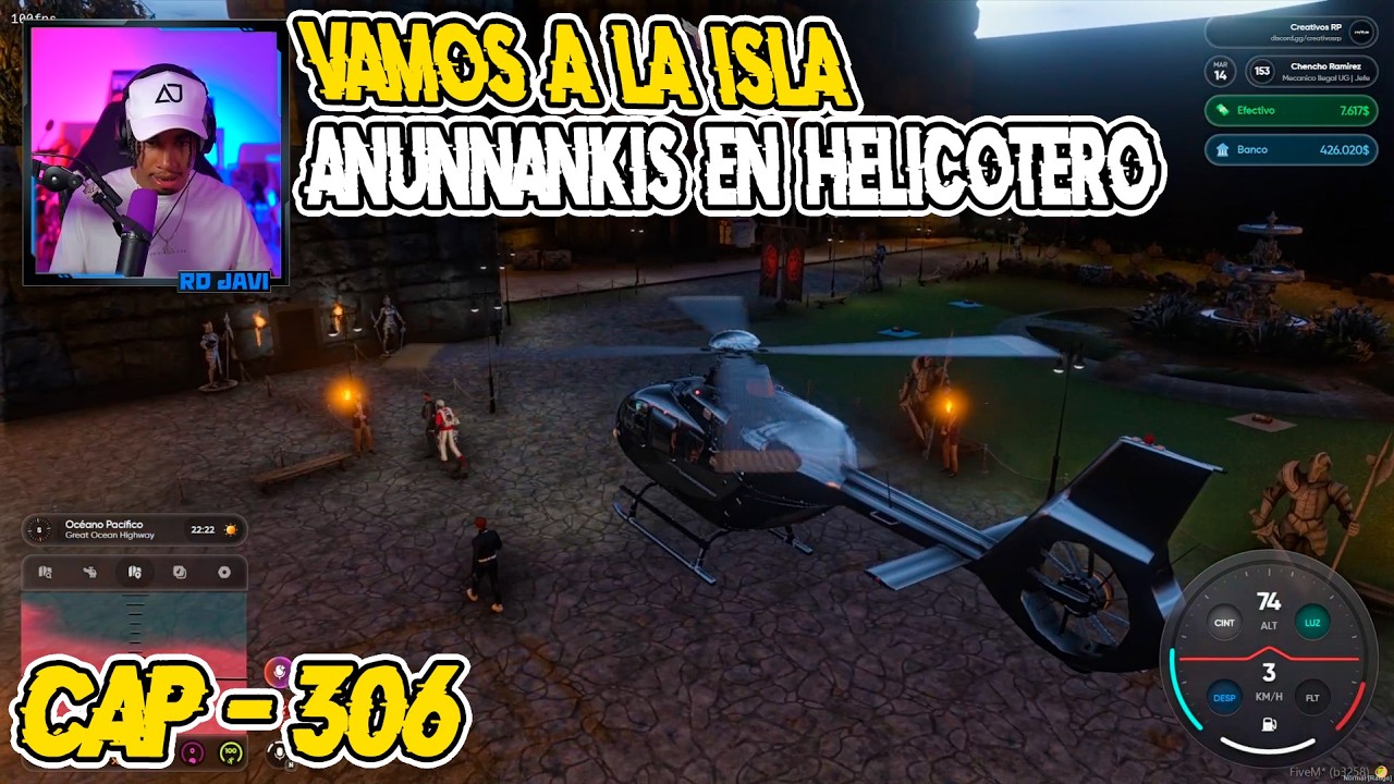 RDJavi: Vamos a la Isla Anunnankis en Helicotero