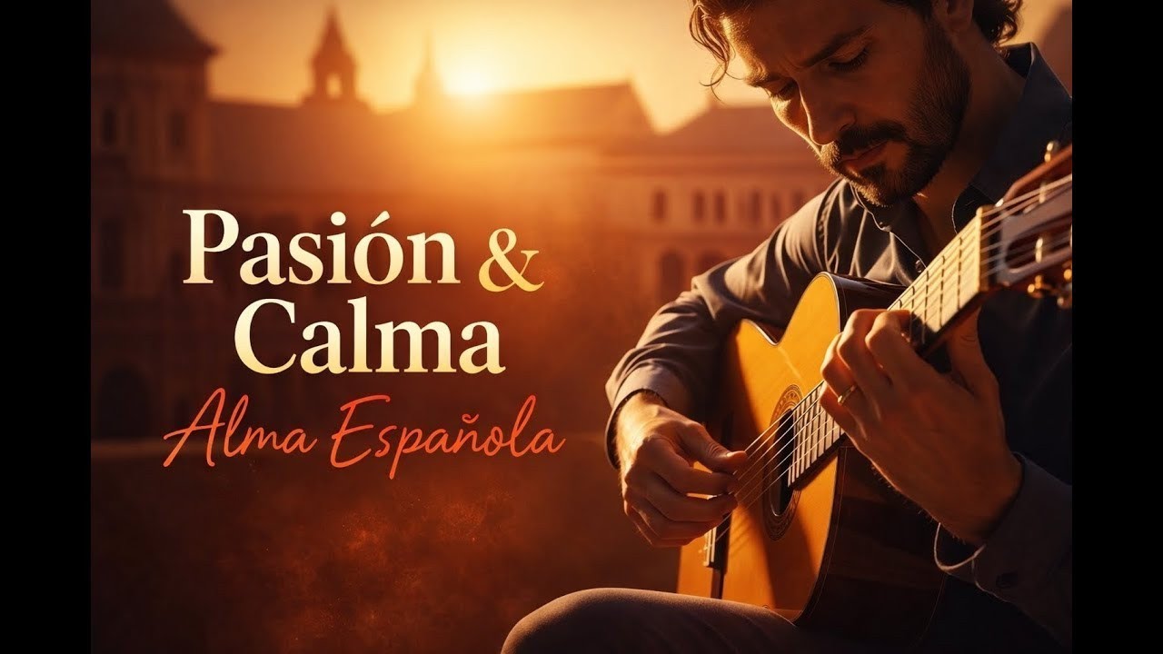 Guitarra Española Instrumental 🌙 Música Profunda para Calma, Concentración y Serenidad