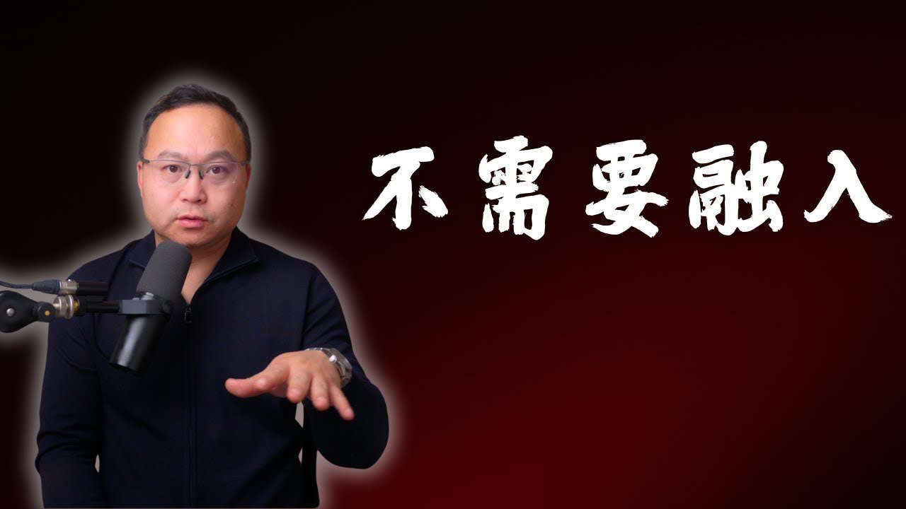 关于融入，中国人一直被误导得太久了