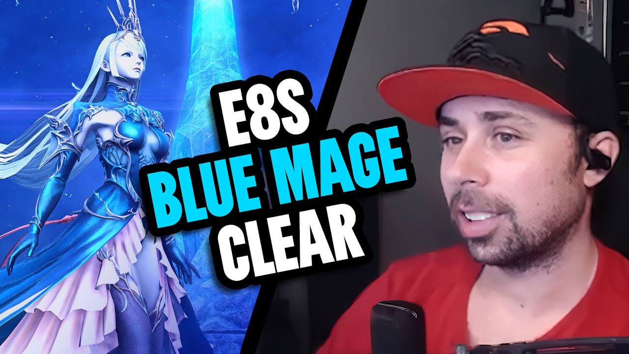 FFXIV - E8S (Shiva Savage) Blue Mage Clear | Mightier Than The Verse