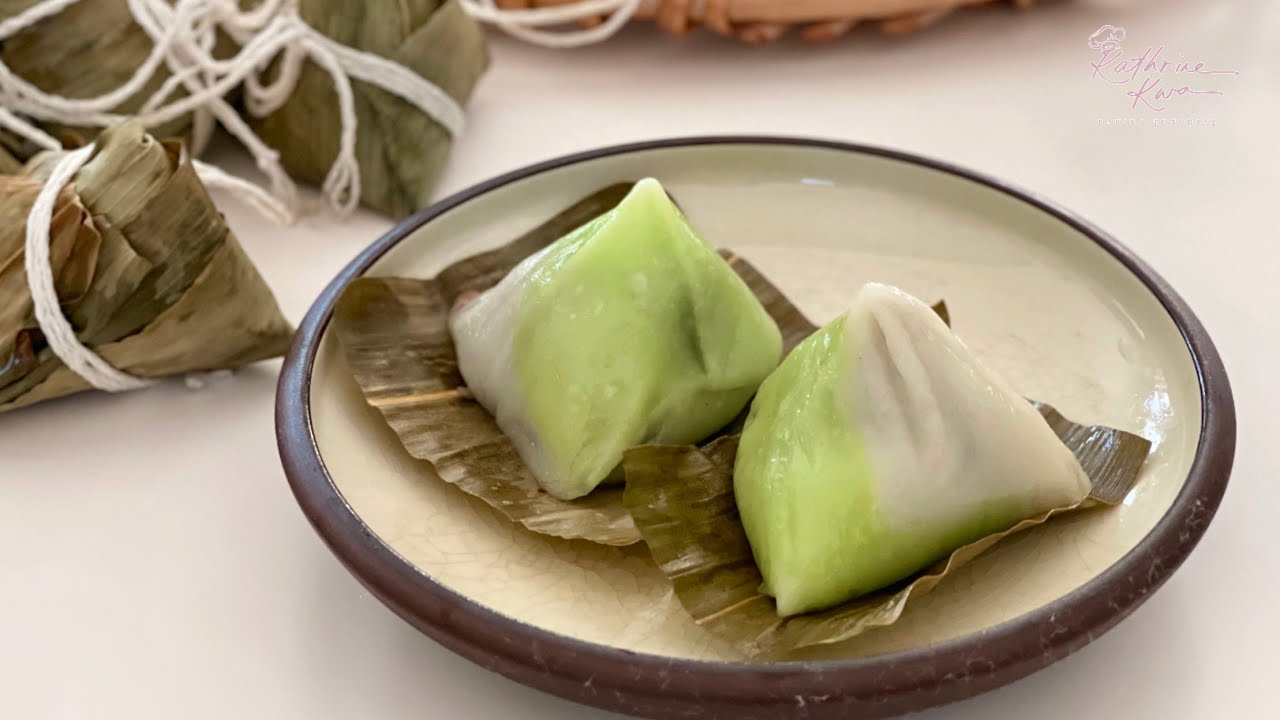 Red Bean Paste Dumplings | Kuih  Chang ｜豆沙粿粽