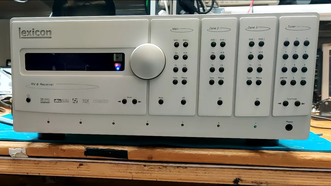 Lexicon RV8 Receiver startet nicht mehr  - Analyse - Teil 1